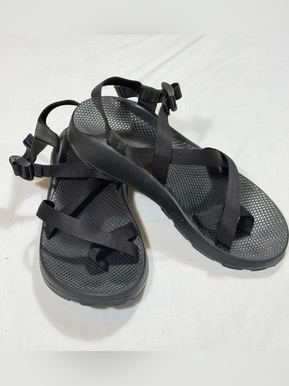 Chaco Z/2 Unaweep Vibram Sandals Men's 12M Black Hiking Water Sport - Picture 6 of 9